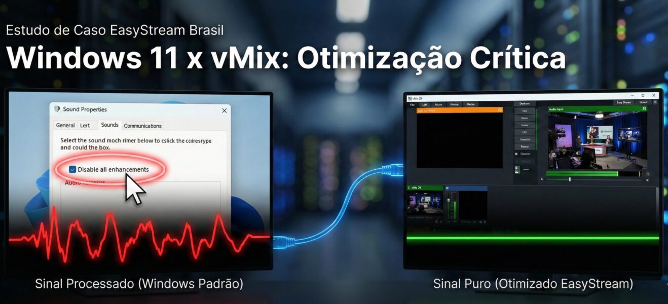 Estudo de Caso vMix no Win 11