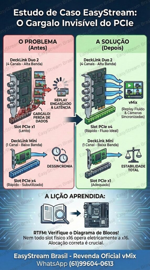 vMix Lane Pc o gargalo