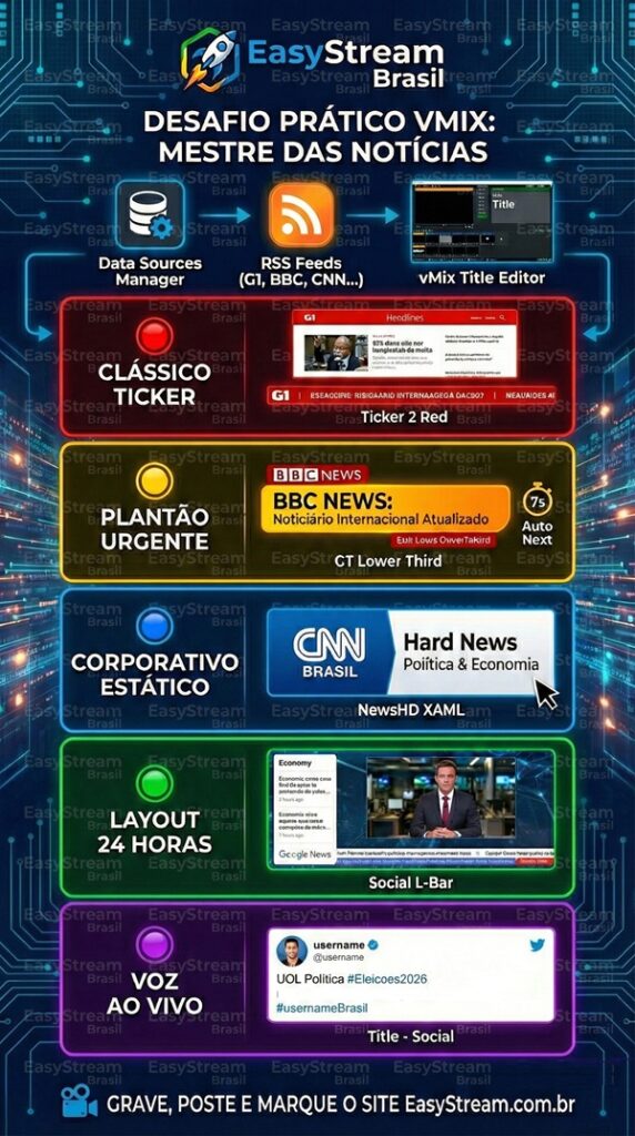 Desafio Mestre das Noticias vMIx