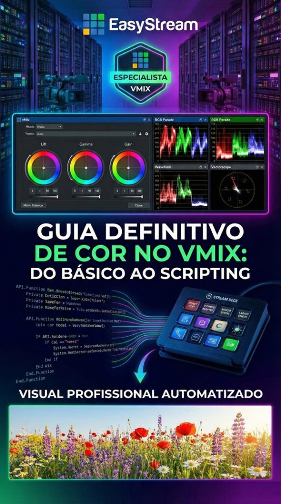 vMix guia definitivo de ajuste de cor