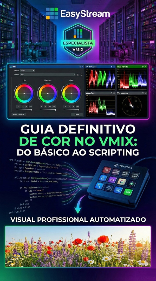 vMix guia definitivo de ajuste de cor