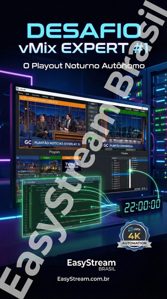 vmix desafio numero 1 playout