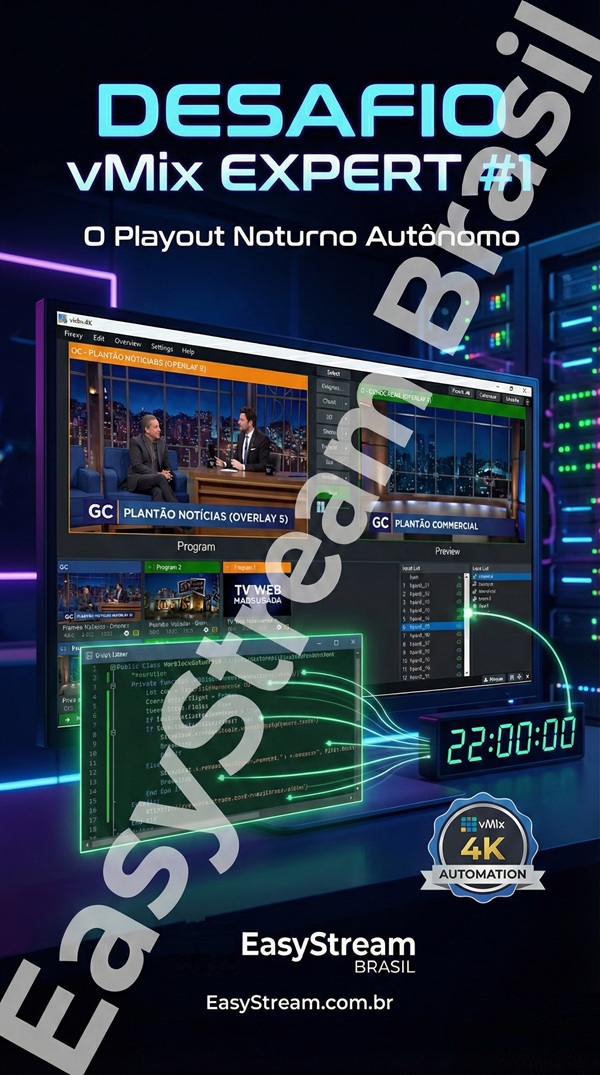 vmix desafio numero 1 playout