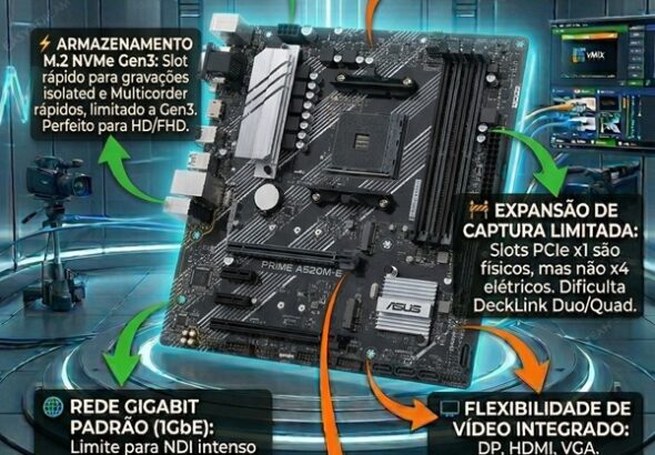 placa mae asus prime a520m E site