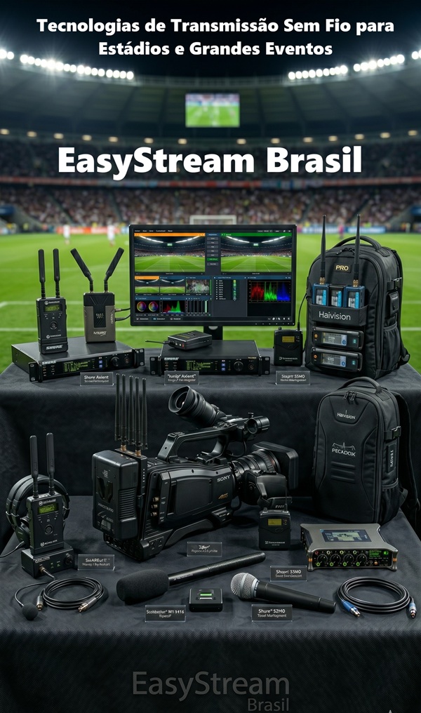 Tecnologia de transmissão em estadios site