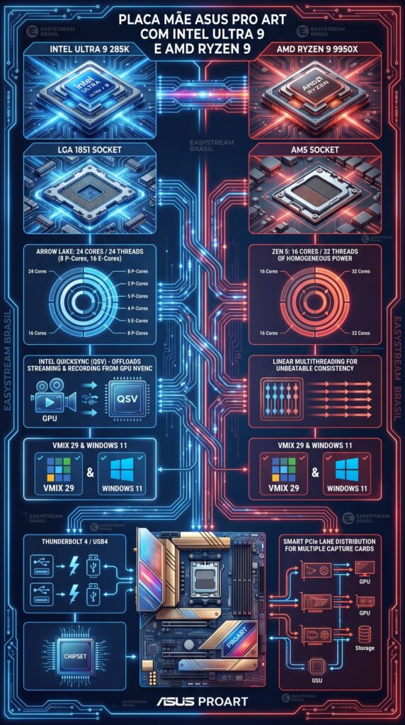 Asus Pro Art com intel e amd site
